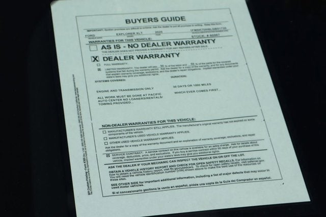 2020 Ford Explorer XLT