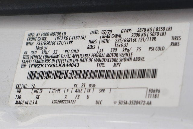 2020 Ford Transit-150 XLT