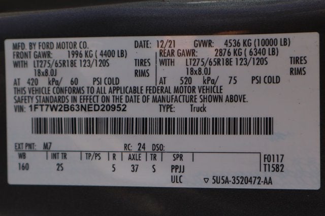 2022 Ford F-250SD XLT