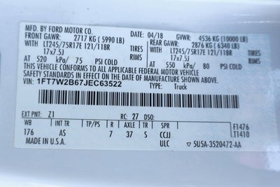 2018 Ford F-250SD XL