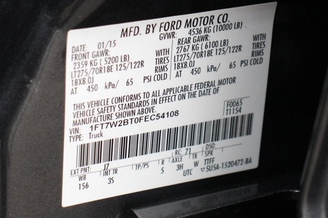 2015 Ford F-250SD XLT