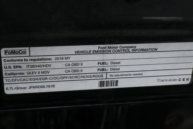 2018 Ford F-250SD Lariat