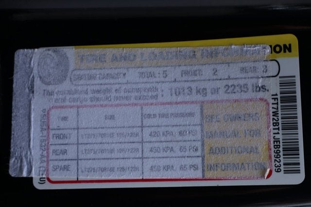 2018 Ford F-250SD Lariat