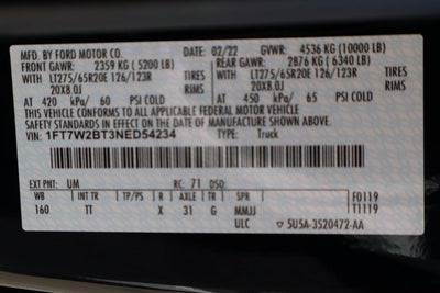 2022 Ford F-250SD Limited