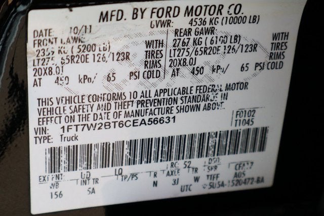 2012 Ford F-250SD Lariat