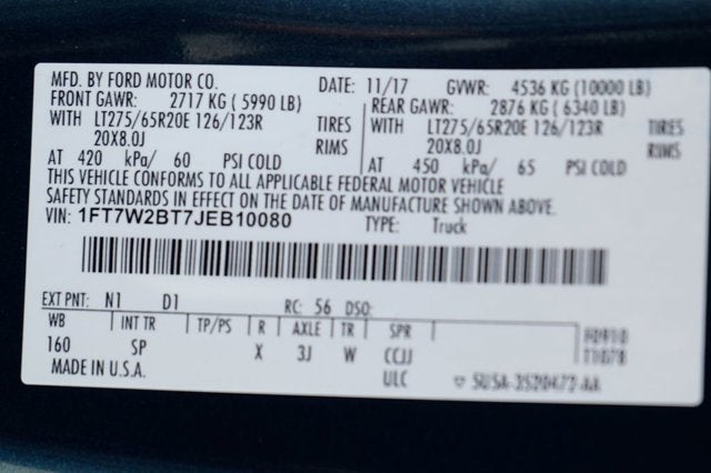 2018 Ford F-250SD King Ranch