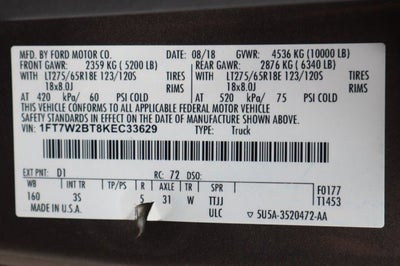 2019 Ford F-250SD XLT