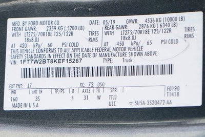 2019 Ford F-250SD XLT