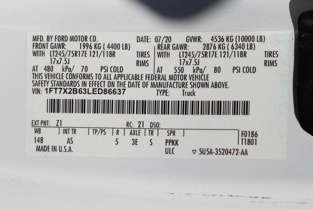 2020 Ford F-250SD XL