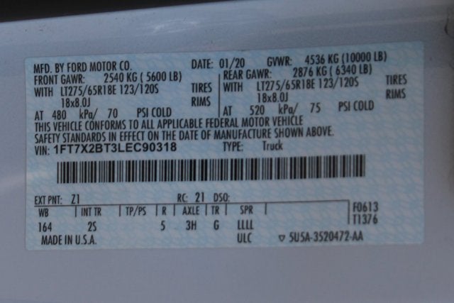 2020 Ford F-250SD XLT