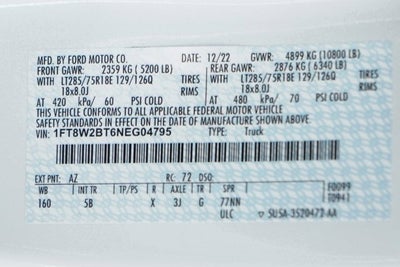 2022 Ford F-250SD Lariat