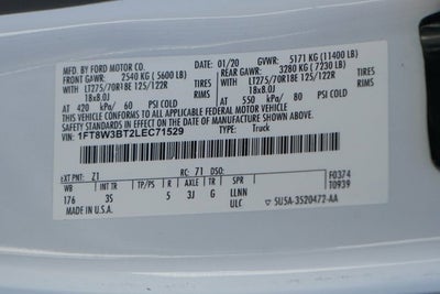 2020 Ford F-350SD XLT