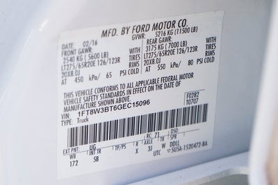 2016 Ford F-350SD Lariat