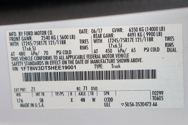 2017 Ford F-350SD Lariat