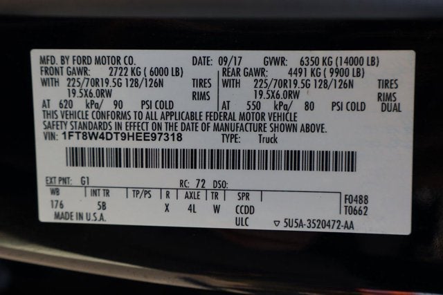 2017 Ford F-450SD Lariat