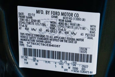 2012 Ford F-350SD Lariat