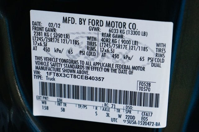 2012 Ford F-350SD Lariat