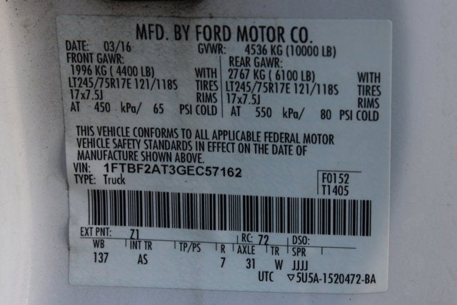 2016 Ford F-250SD XL