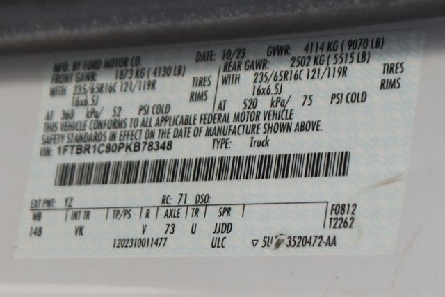 2023 Ford Transit-250 Base