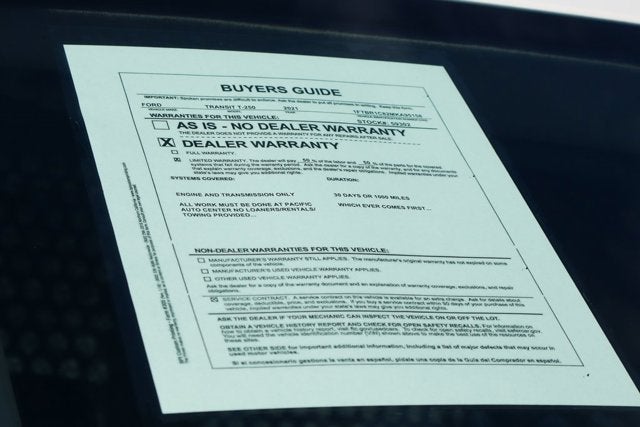 2021 Ford Transit-250 Base