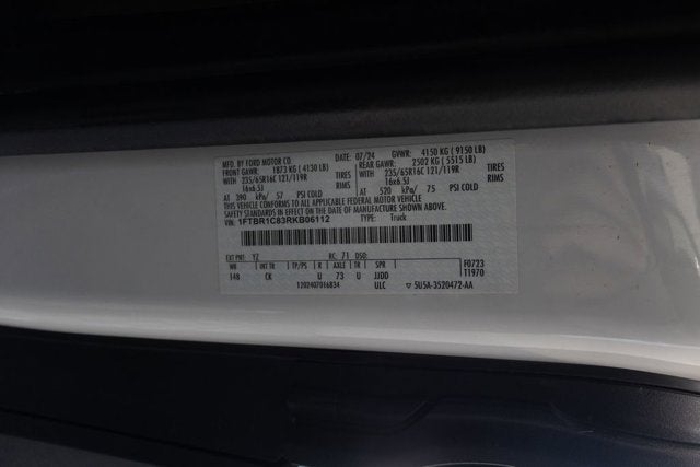 2024 Ford Transit Cargo Van Base