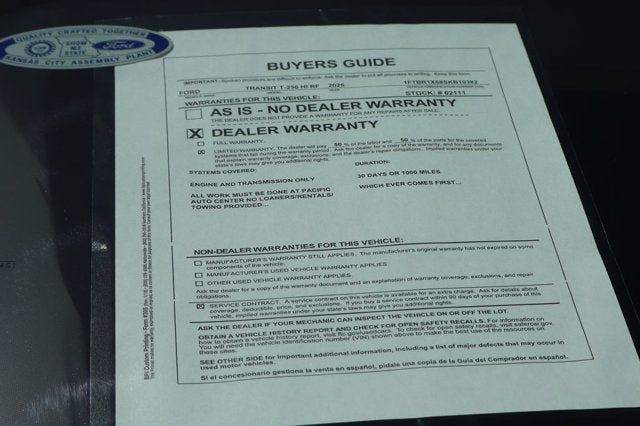 2025 Ford Transit-250 Base