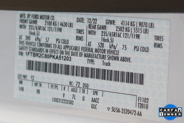 2023 Ford Transit Cargo Van Base