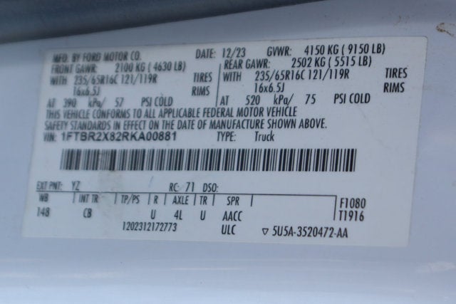 2024 Ford Transit-250 Base