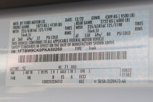 2023 Ford E-Transit-350 Base