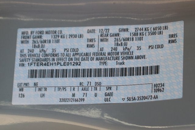 2023 Ford Ranger XLT