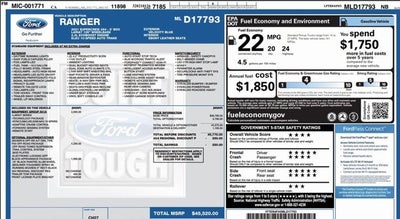 2021 Ford Ranger Lariat