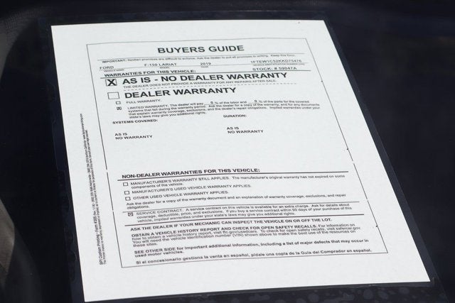 2019 Ford F-150 Lariat