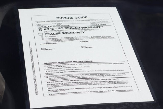 2019 Ford F-150 Lariat