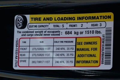 2020 Ford F-150 Platinum