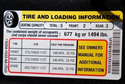 2020 Ford F-150 Platinum