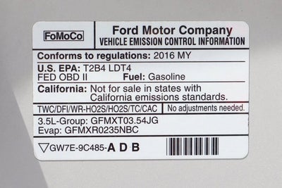 2016 Ford F-150 Platinum