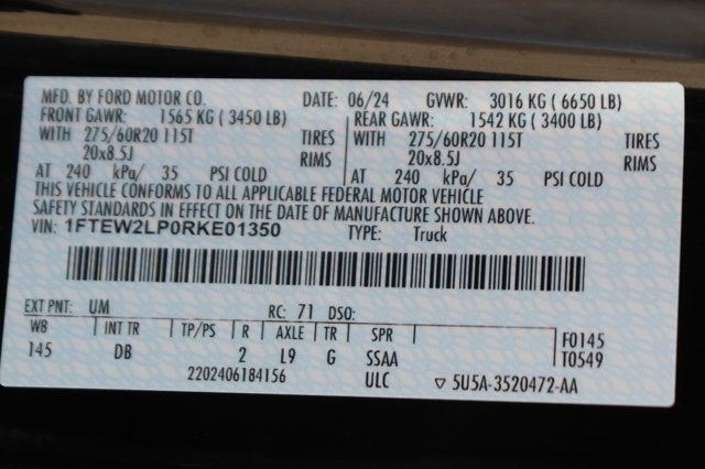 2024 Ford F-150 STX
