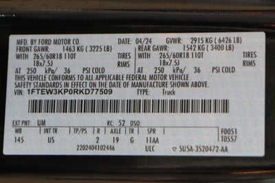 2024 Ford F-150 XLT