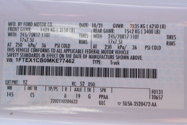 2021 Ford F-150 XL