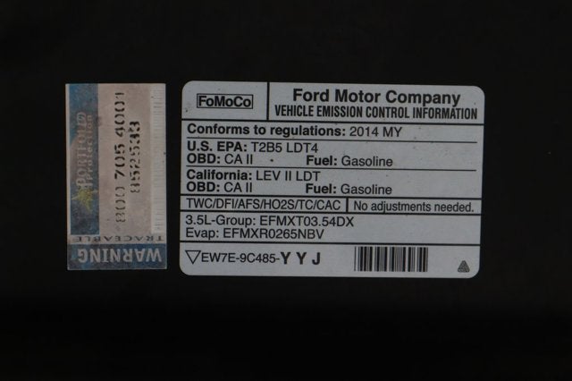 2014 Ford F-150 Lariat