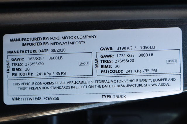 2020 Ford F-150 XLT