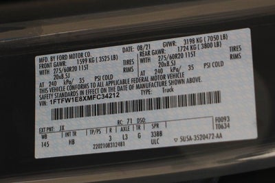 2021 Ford F-150 Lariat