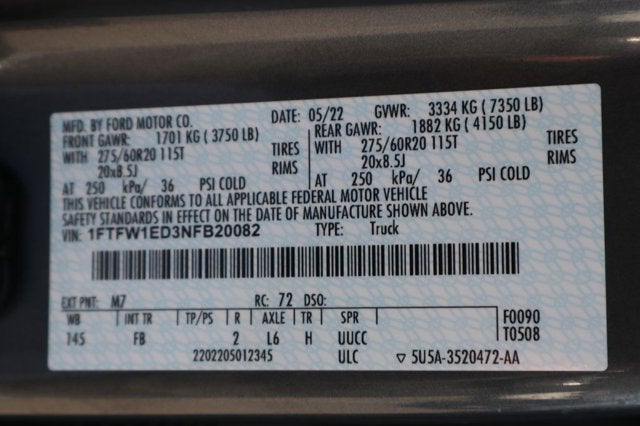 2022 Ford F-150 XLT