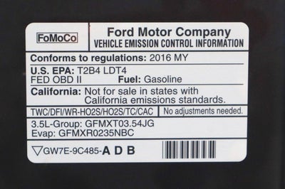 2016 Ford F-150 Lariat