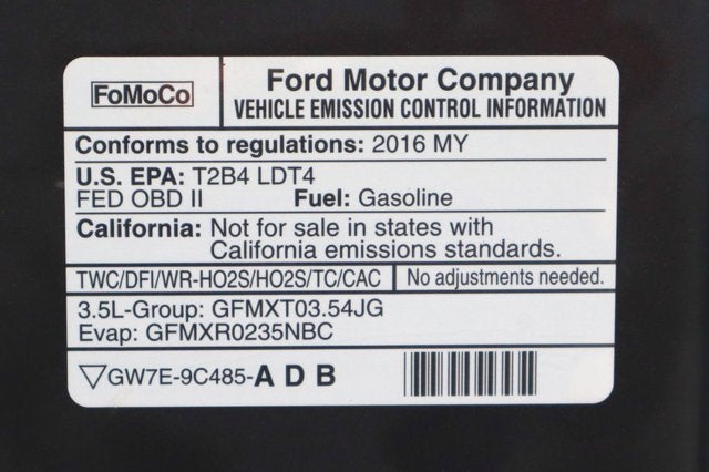 2016 Ford F-150 Lariat