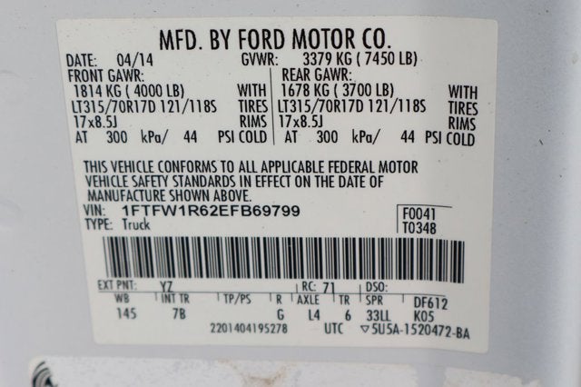 2014 Ford F-150 SVT Raptor