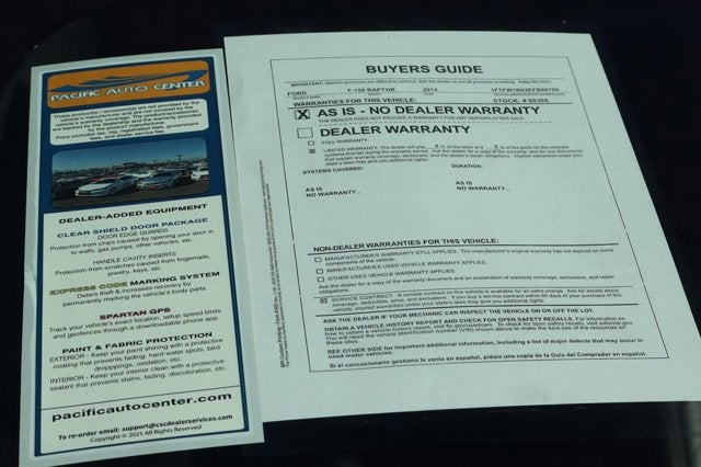 2014 Ford F-150 SVT Raptor