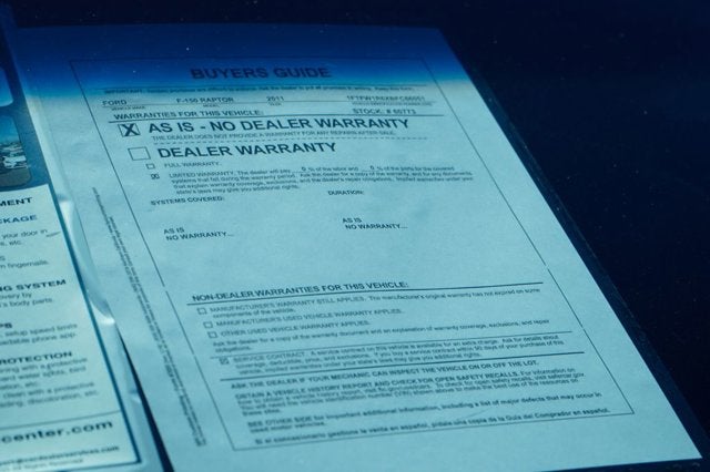 2011 Ford F-150 SVT Raptor