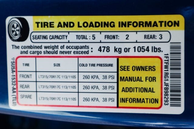 2018 Ford F-150 Raptor