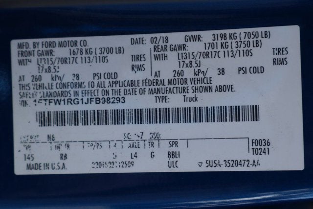 2018 Ford F-150 Raptor